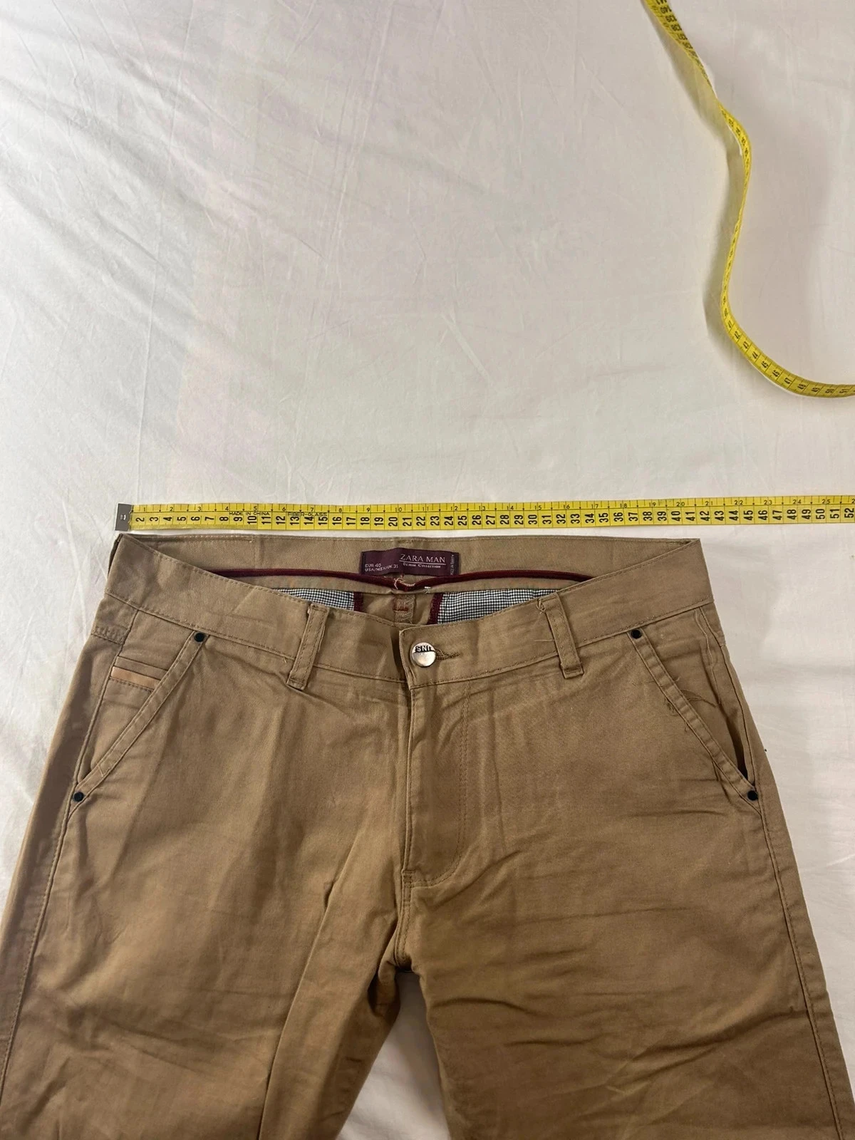Brown beige Zara Man jeans – photo 5